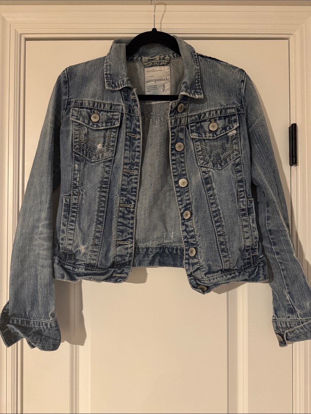 Aeropostale Light Blue Denim Jean Jacket